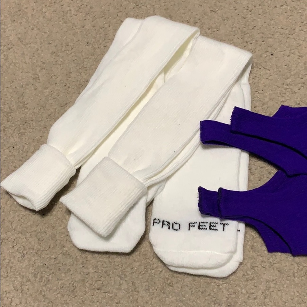 Pro Feet Baseball Stirrups Purple